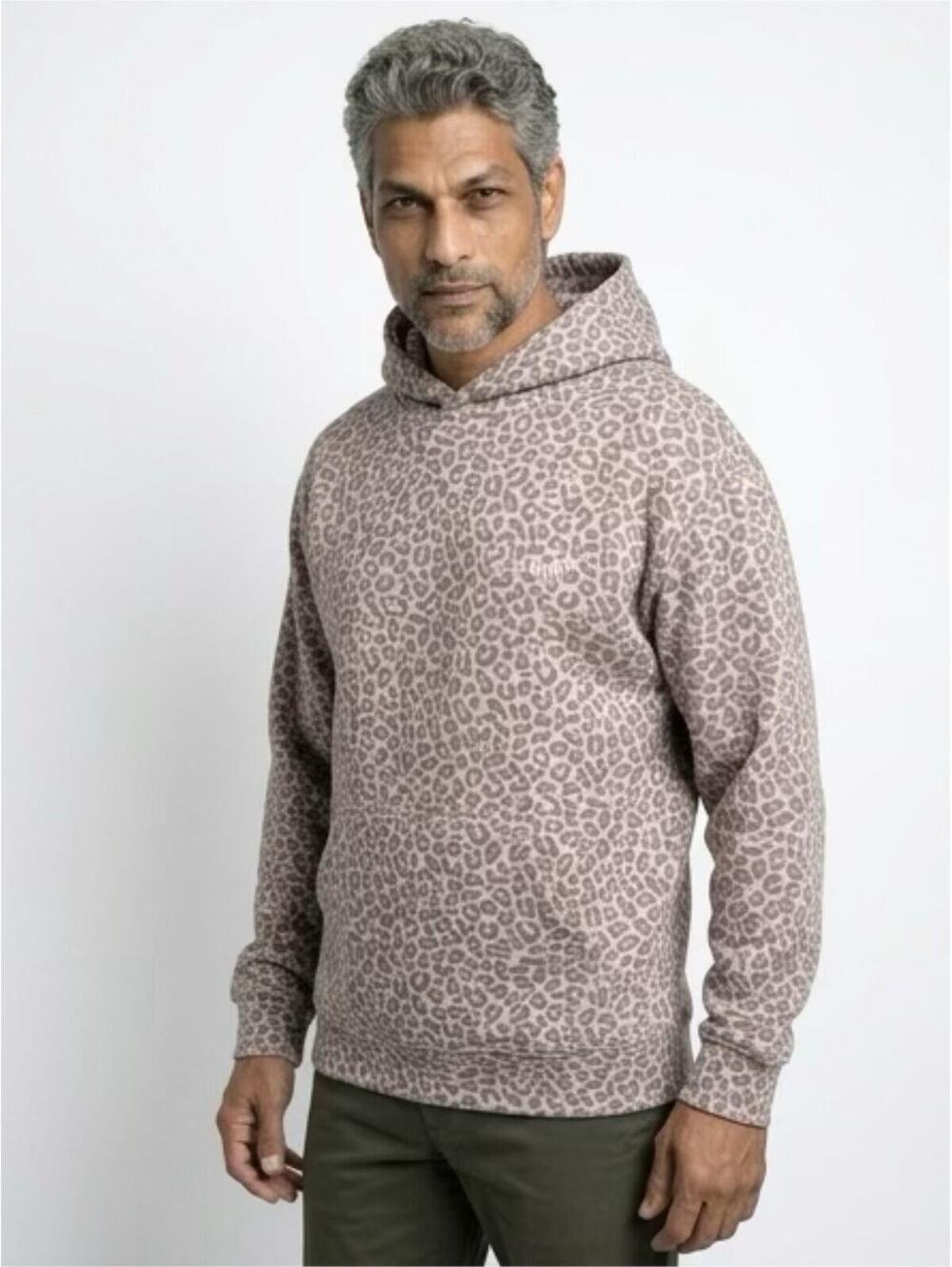 Comfrt Minimalist Unisex Hoodie Size M Desert  Leopard CT022SC New in Bag $120 - Picture 7 of 16